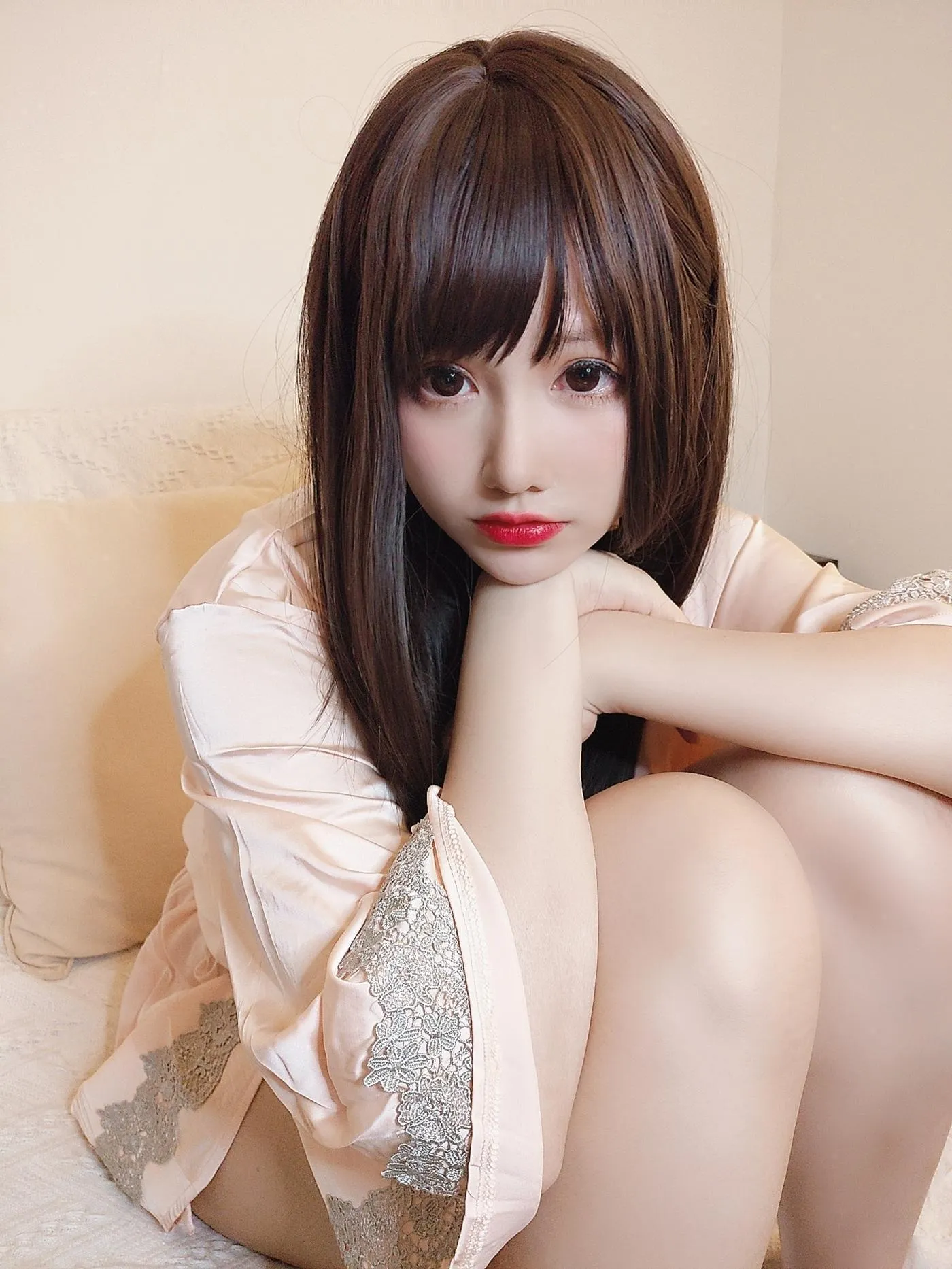 Nyako喵子 – NO.29 妄想彼女同棲生活-睡衣本限量赠品 [52P]插图1
